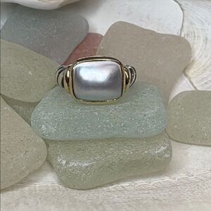 David Yurman Pearl Noblesse 585 925 Ring